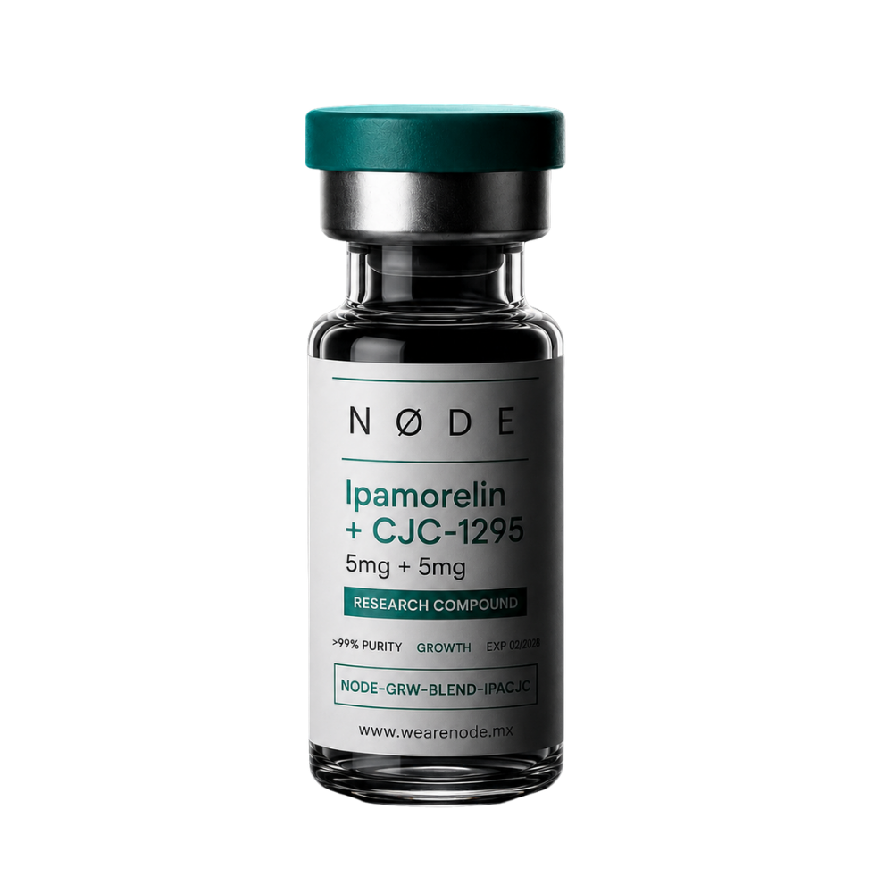 NODE. Ipamorelin + CJC-1295 research compound
